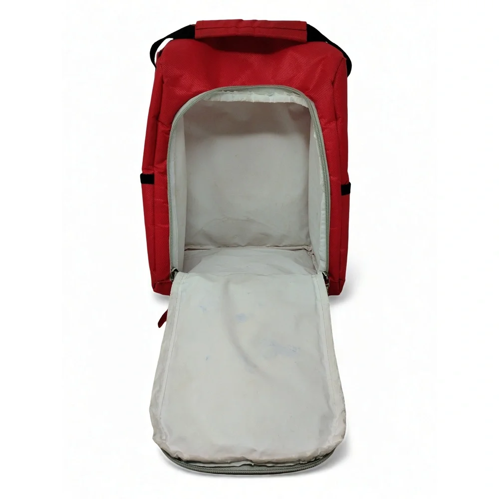 Coca-Cola Insulated Cooler Bag 12 Can Soft Sided Lunch Tote Woven Polyester